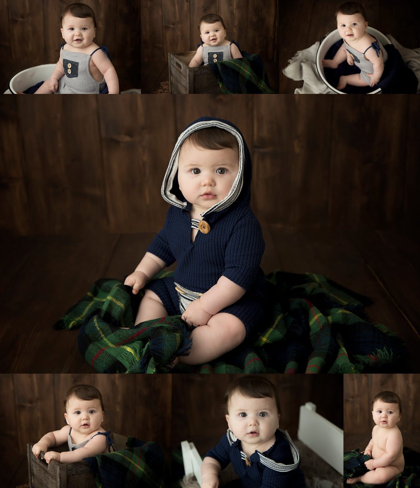 Teddy's Milestone Session Phoenix Child Photography - Simply