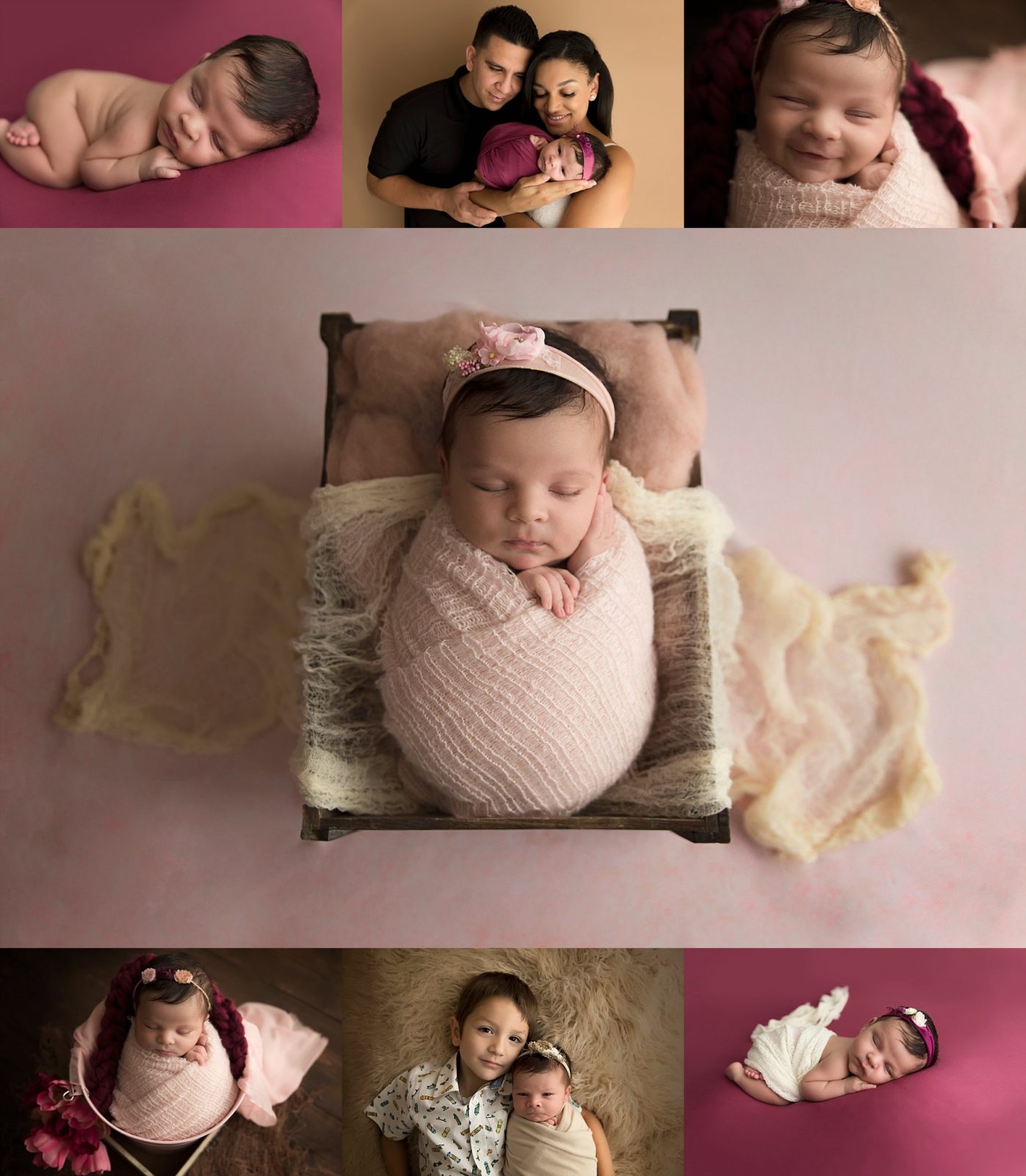 Arizona Newborn Photographer Baby Everly -Mentor Session image