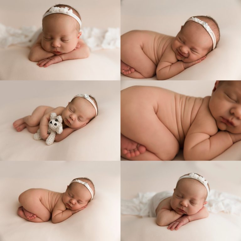 Avondale Newborn Photography Session with a Color Palette of Purple