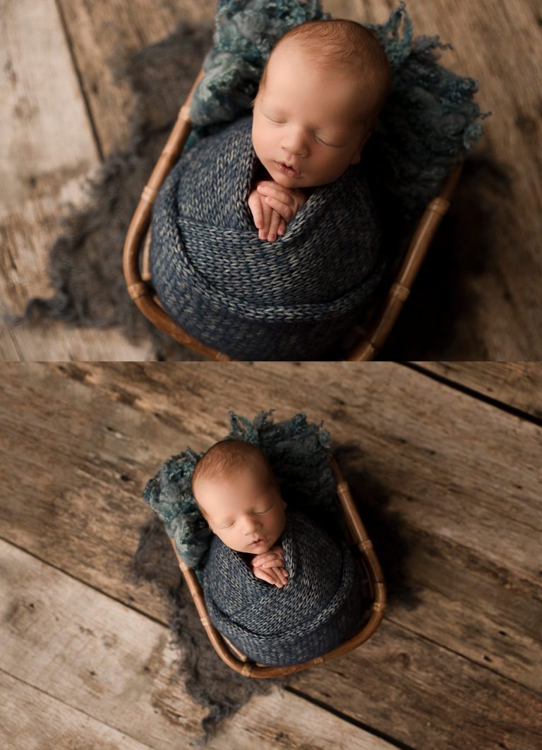 Baby Boy Wyatt Peoria Newborn Photography Session