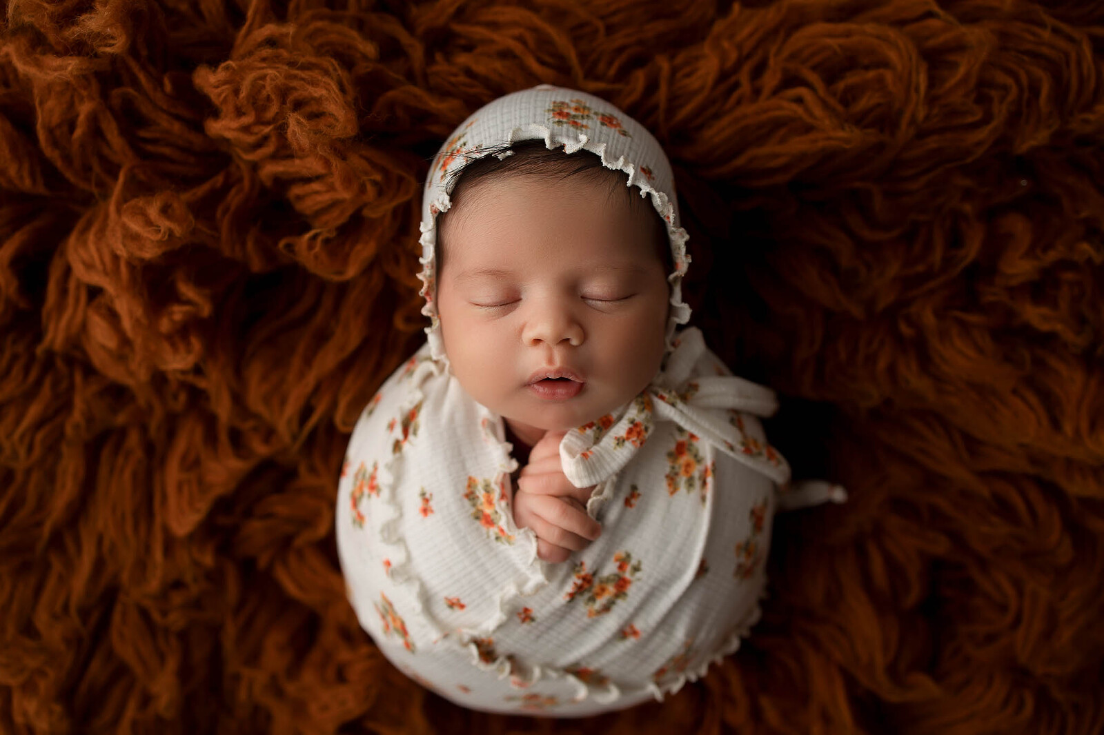 sleeping newborn baby