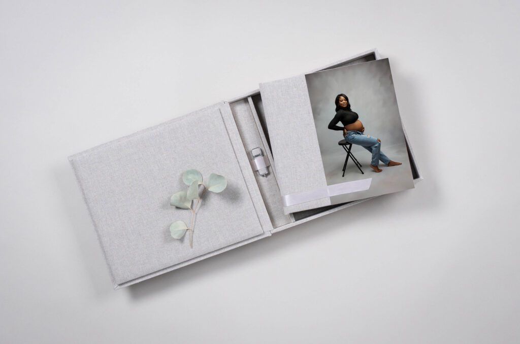 custom portrait album