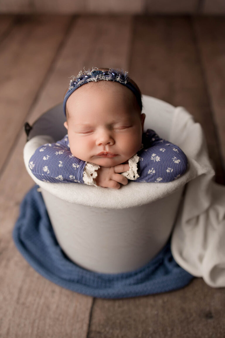 Newborn photo session