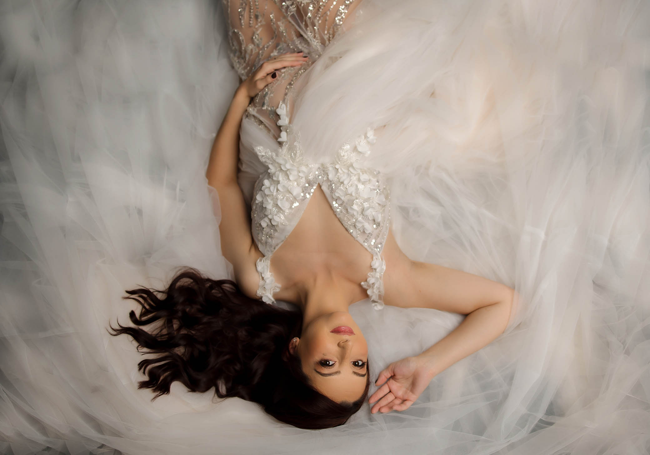 knoxville maternity portrait in studio